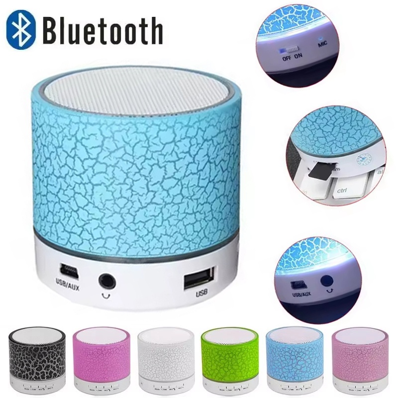 Home Assistant Sd - Wireless Bluetooth Speaker LED Light Super