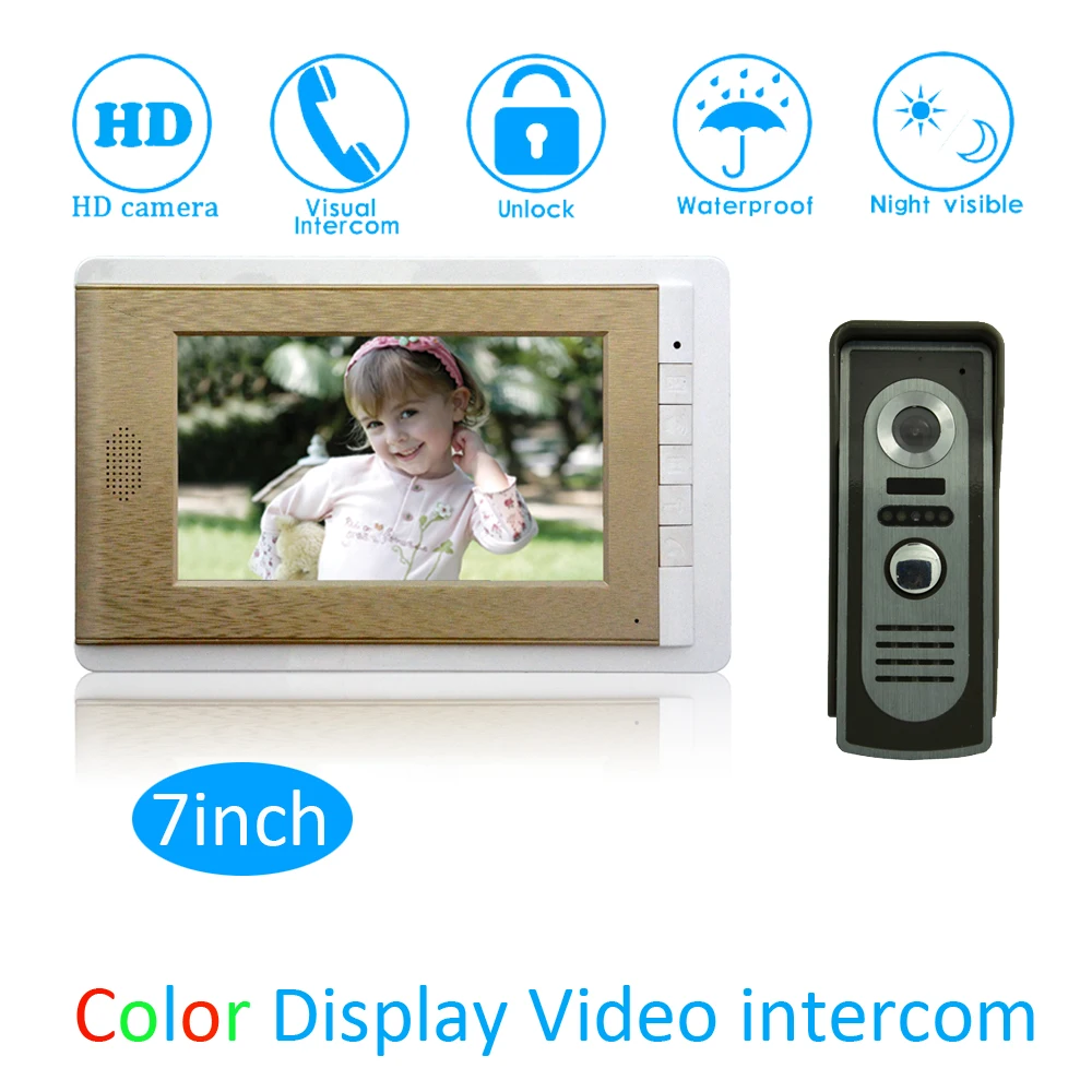 1 Set Smart Home Door Intercom - đánh giá và giá Smart Doorbell Wired