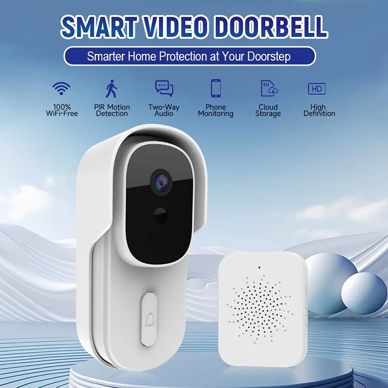 Wide View Tuya Smart Life APP  - đánh giá và giá Smart Doorbell Wired