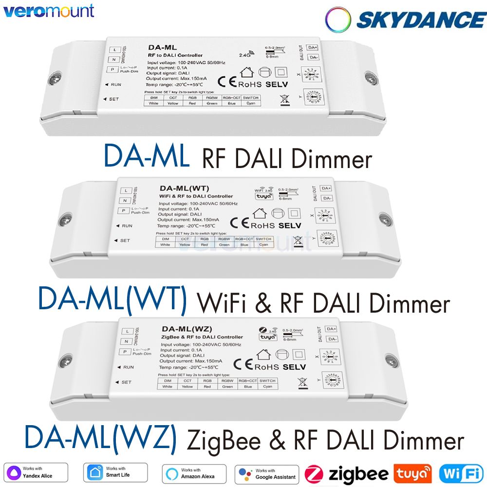 Skydance WiFi ZigBee 2.4G RF D - đánh giá và giá Zigbee Coordinator Stick