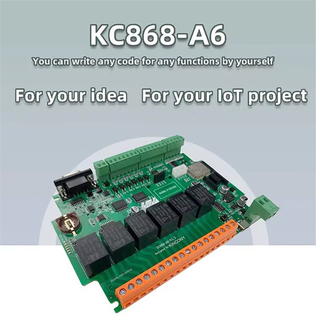 KC868-A6 Development Board MQT - đánh giá và giá Home Automation Systems Diy