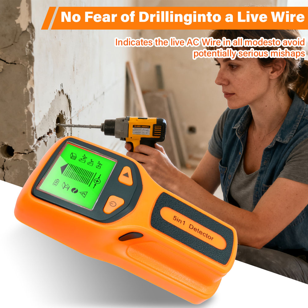 Handheld 5 in 1 Digital Wall S - đánh giá và giá Water Leak Detector Wired
