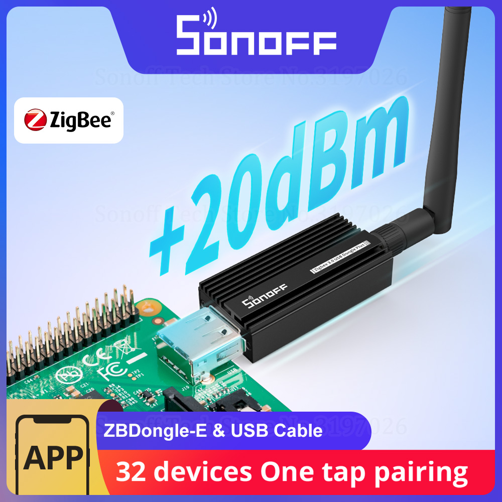 SONOFF ZB Dongle-E USB Dongle  - đánh giá và giá Zigbee Coordinator Stick