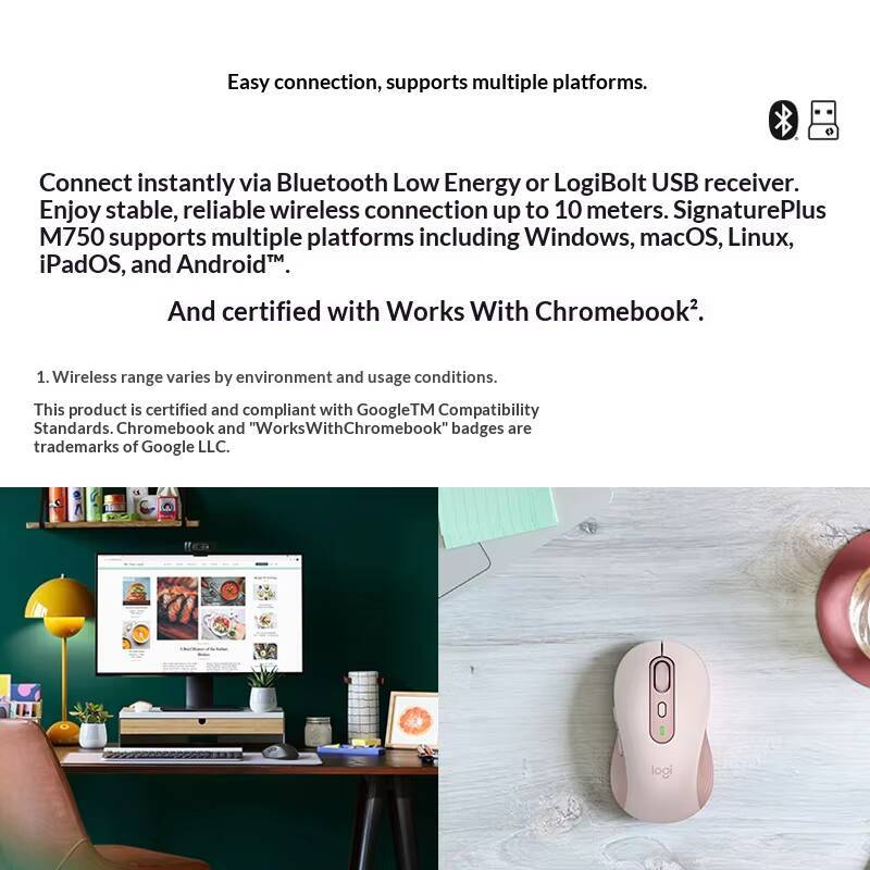 Logitech M750 Ergonomic Blueto - đánh giá và giá Home Automation Industry