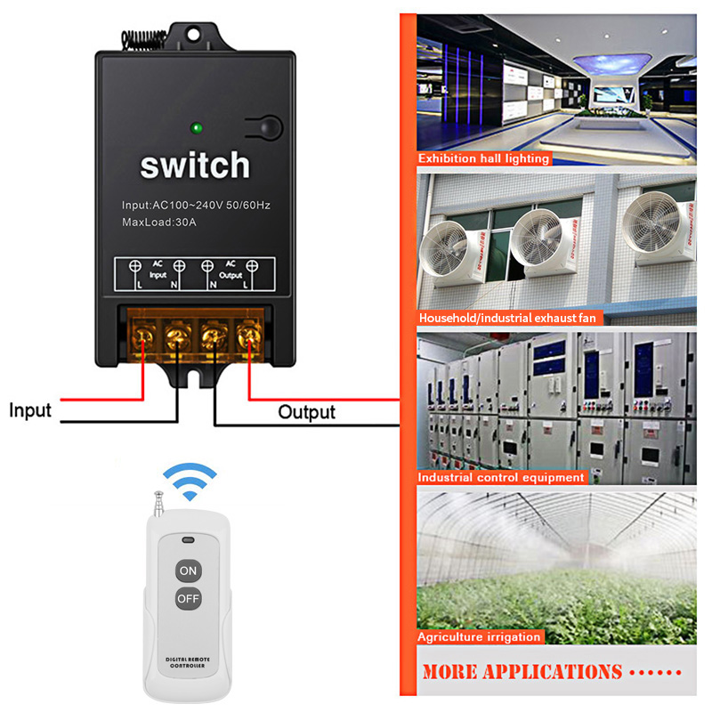 AC110V 220V 240V 30A Relay FR  - đánh giá và giá Home Automation Industry