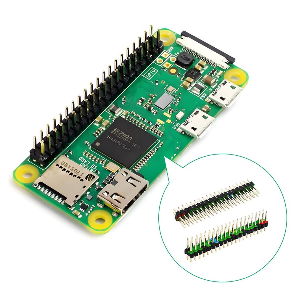 2*20pin Development Board Head - đánh giá và giá Pi Zero W Board