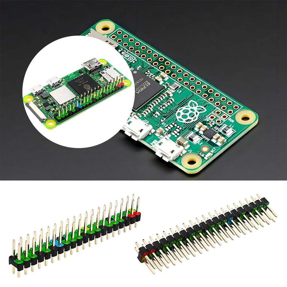 2*20pin Development Board Head - đánh giá và giá Pi Zero W Board